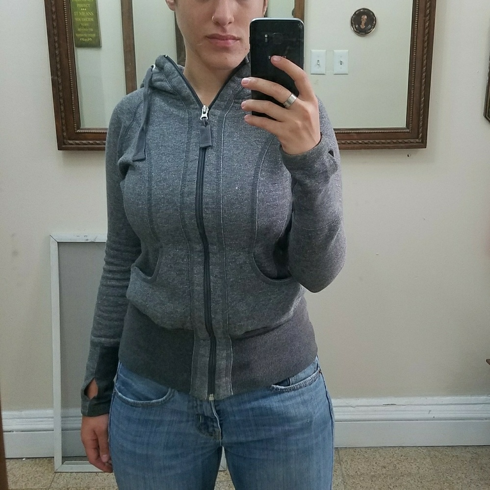 *SOLD* GUC GREY HOODIE SWEATSHIRT